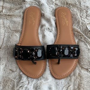 Seychelles rhinestone sandals